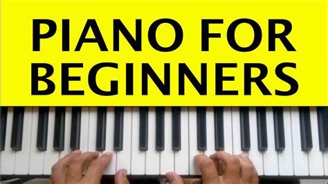 How to Play Piano: Day 1 .